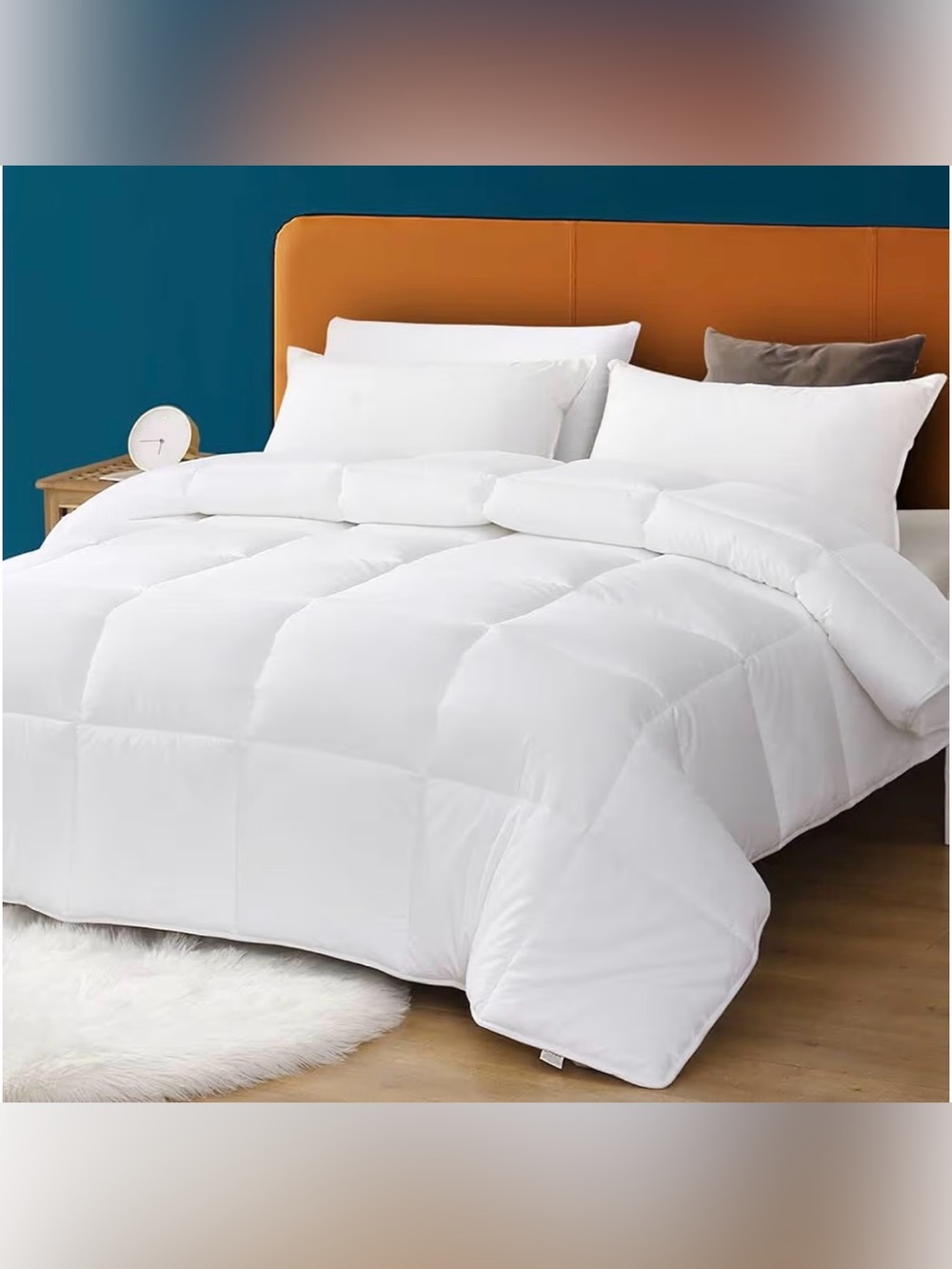 NIB - Classic White Down Alternative Comforter - White